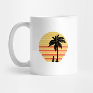 Sunset surf paradise Mug